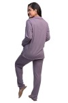 Pijama de Lactancia Peige Algodón Pima Purple Ash