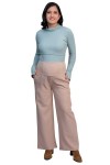 Pantalón de Embarazo Viña Beige Oscuro