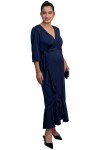 Vestido de Lactancia para Fiesta Clio Azul Marino