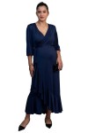 Vestido de Lactancia para Fiesta Clio Azul Marino