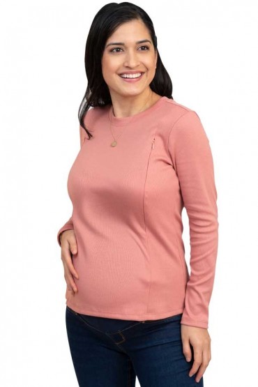 Polera de Lactancia Jaisa Melón