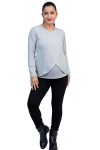 Polo de Lactancia ML Bella Heather Gris