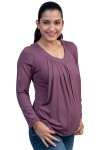 Polo de Lactancia ML Cecy Morado