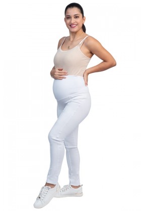 Pantalón de embarazo Tokio color Blanco