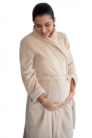 Bata Baby Polar Larga Melanie Crema