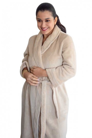 Bata Baby Polar Larga Melanie Crema