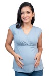 Polo de Lactancia Sophie MC Celeste