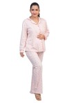 Pijama maternidad y Lactancia Paige Rosas Flores